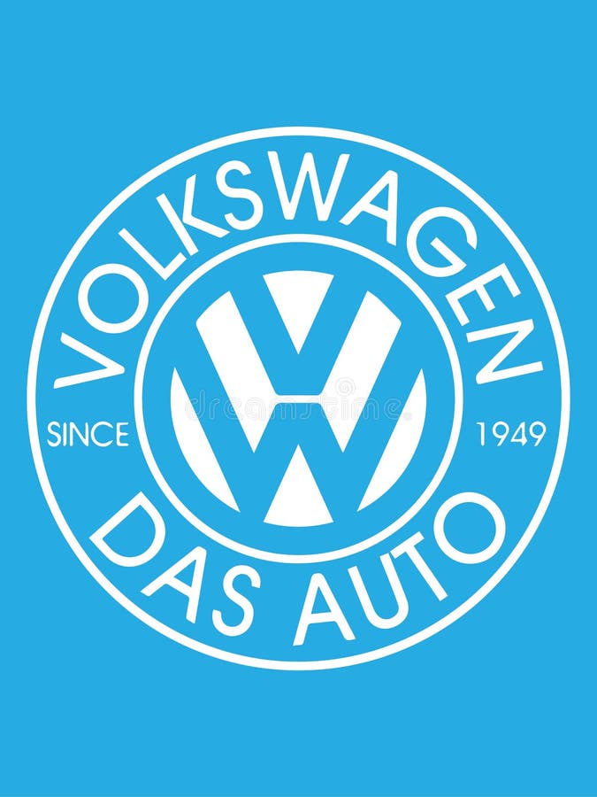 Volkswagen logo brand car symbol white design Vector Image, logo vw 