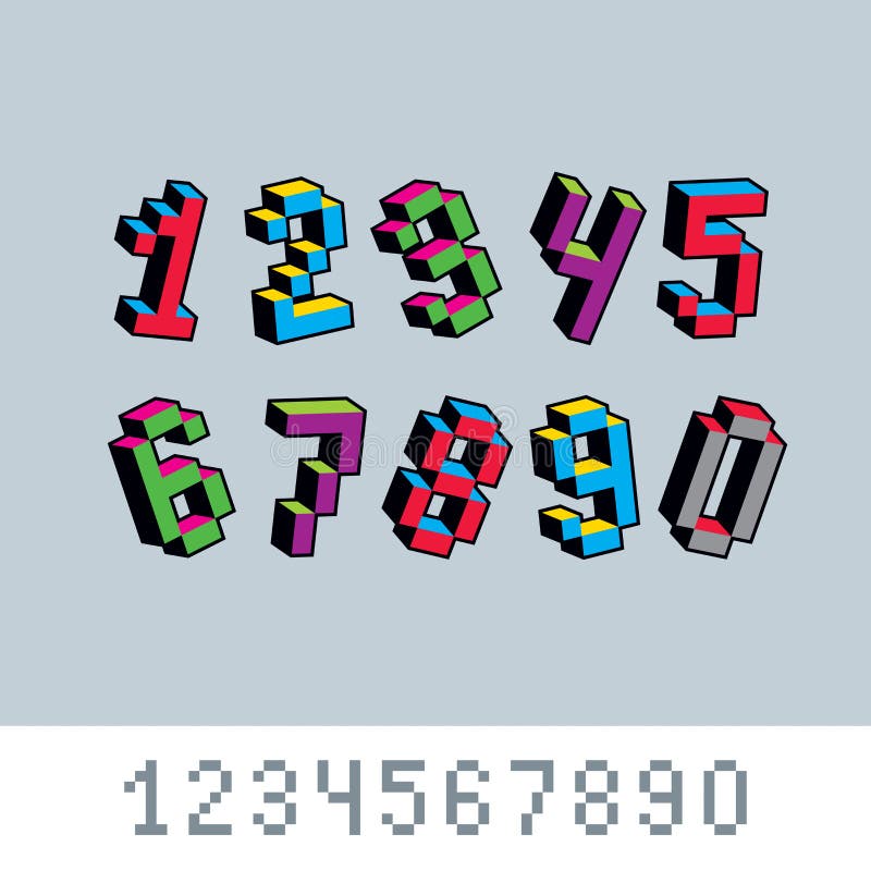 pixel-art-numbers-stock-illustrations-1-166-pixel-art-numbers-stock