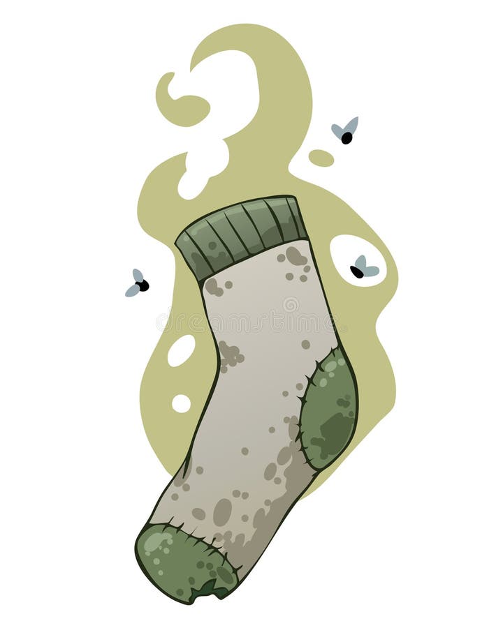 Smelly Sock Clipart Image