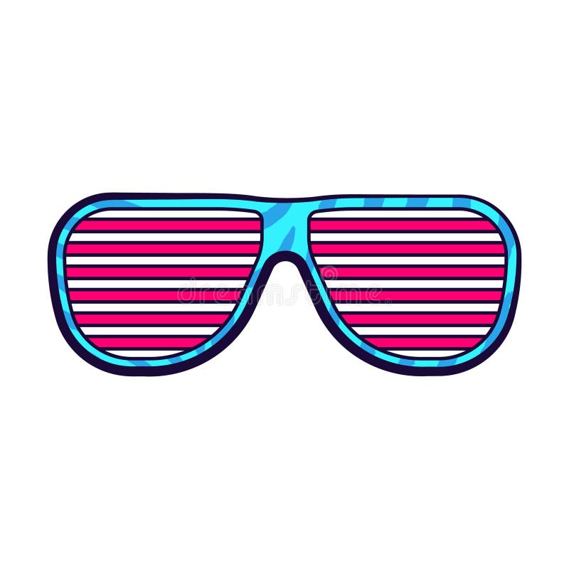 80's Neon Cartoon Warfarer Sunglasses 80's Neon Cartoon Warfarer Sunglasses