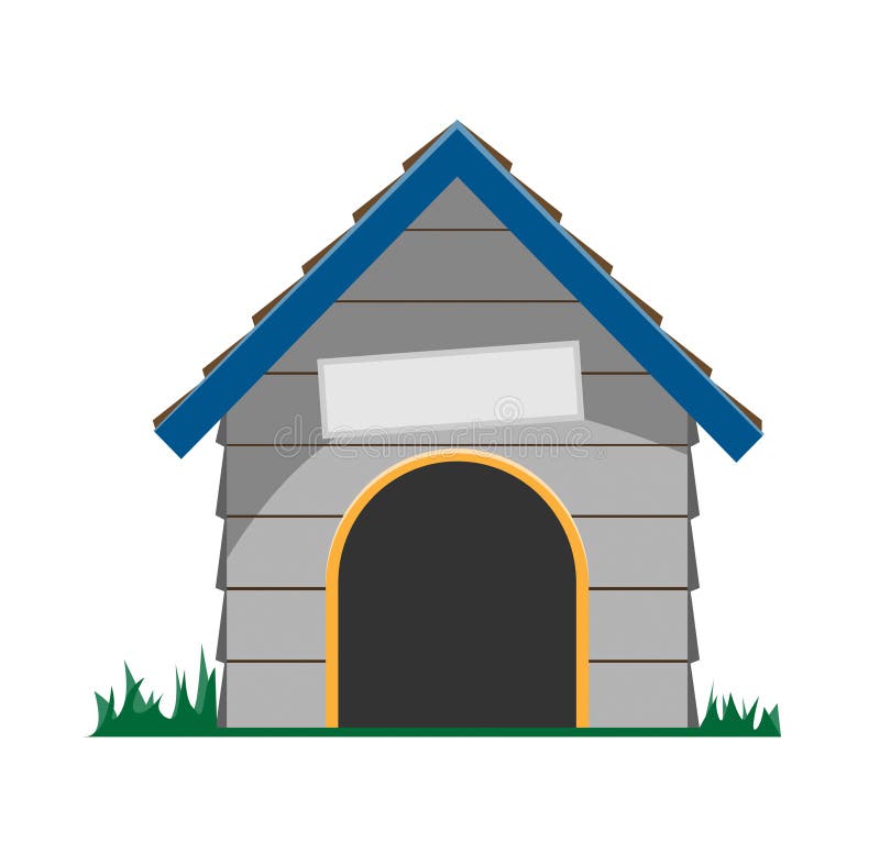 Vector dog house