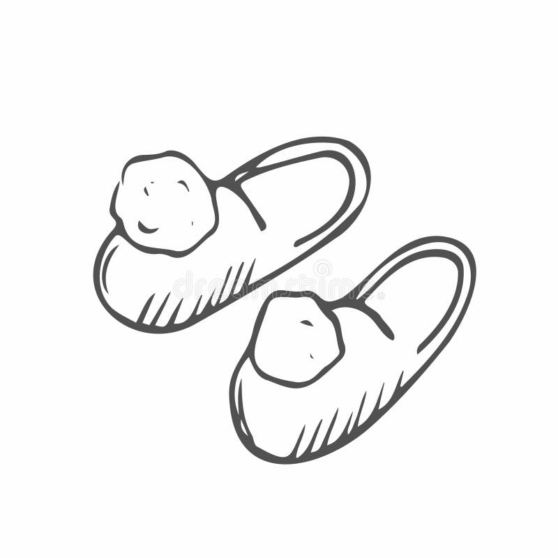 Free Vectors | Chihuahua chewing slippers (color pencil drawing)