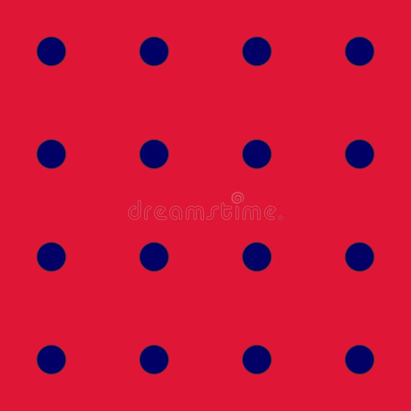 Seamless Dot Pattern Red and Blue Stock Vector Illustration of repeat
