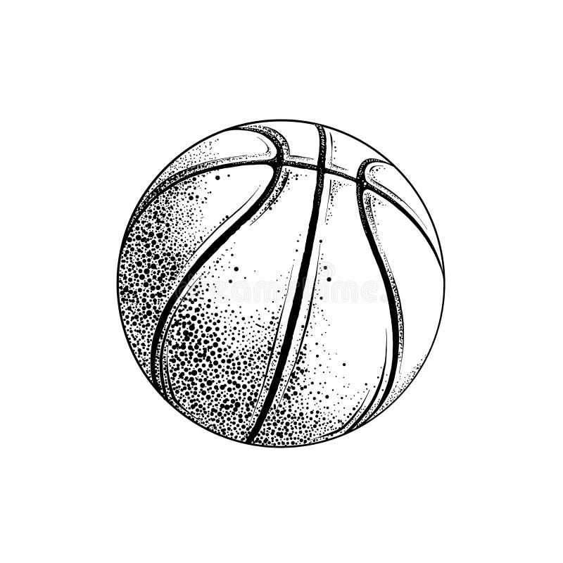 Basketball Black White Stock Illustrations – 15,228 Basketball Black White  Stock Illustrations, Vectors & Clipart - Dreamstime