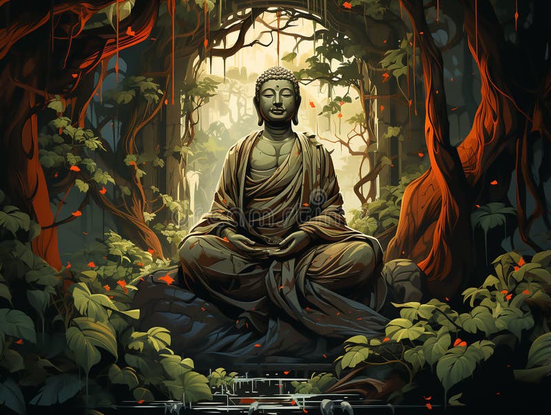 gautama buddha drawing buddhahood png download - 2548*3000 - Free  Transparent Bodhi Day png Download. - CleanPNG / KissPNG