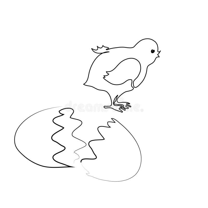Line Drawing Chick Egg Stock Illustrations 1,590 Line Drawing Chick Egg Stock Illustrations