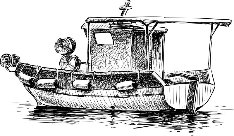 Fishing Boat Sketch Stock Illustrations – 2,919 Fishing Boat Sketch Stock  Illustrations, Vectors & Clipart - Dreamstime