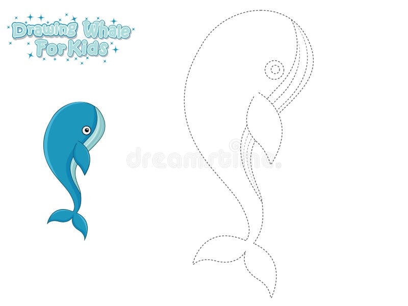 Vector Drawing and Paint Cute Cartoon Seahorse. Educational Game for Kids.  Vector Illustration with Cartoon Style Funny Sea Animal Ilustração do Vetor  - Ilustração de linha, educacional: 153519182