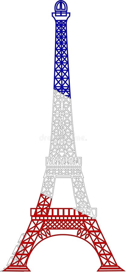 The vector eiffel tower