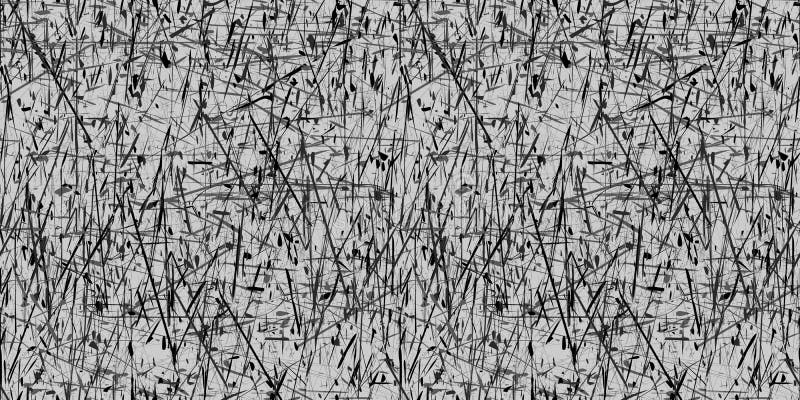 Vector el fondo gris y negro abstracto inconsútil del grunge stock de ilustración Vector el fondo gris y negro abstracto inconsútil del grunge stock de ilustración
