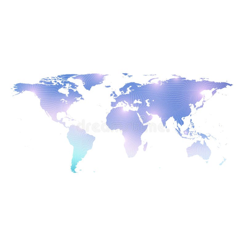 Vector el mapa del mundo de la plantilla con concepto global del establecimiento de una red de la tecnología Conexiones de red gl libre illustration Vector el mapa del mundo de la plantilla con concepto global del establecimiento de una red de la tecnología Conexiones de red gl libre illustration