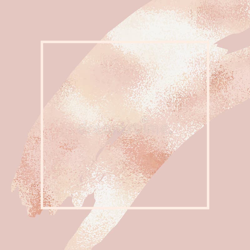 Vector elegant background with rose gold for sales stock illustration