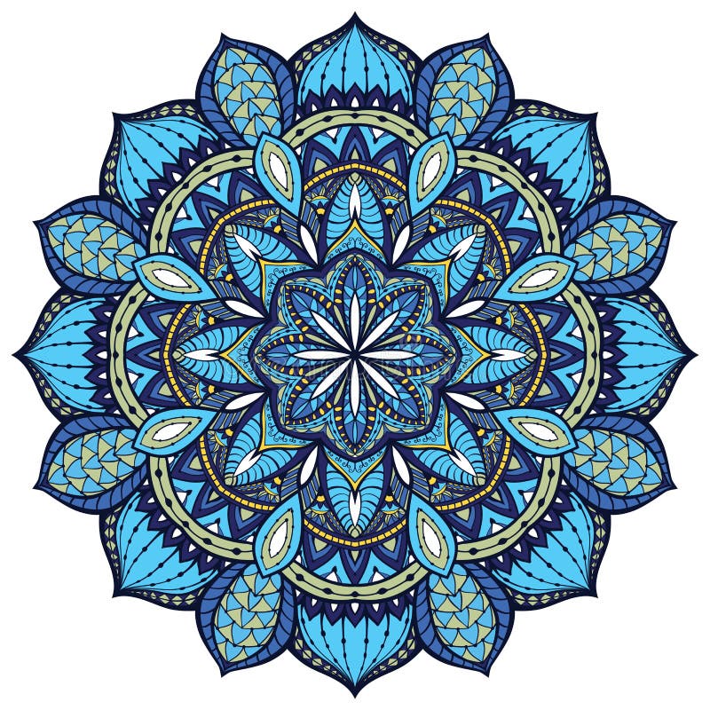 Download Vector, Elegant Mandala, With Intricate Detail. Stock ...