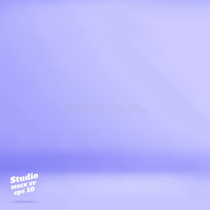 Vector Empty pastel purple blue color studio room background ,Template mock up for display of product,Business backdrop. vector illustration