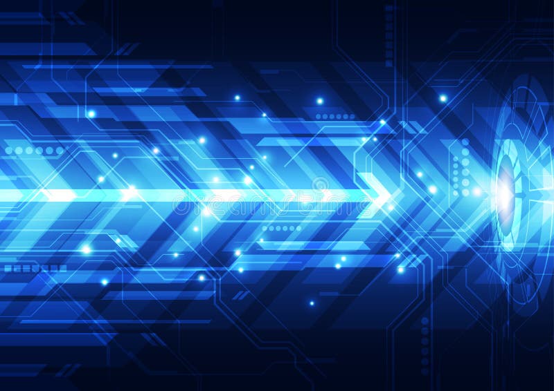 Vector engineering technology system, abstract background royalty free illustration