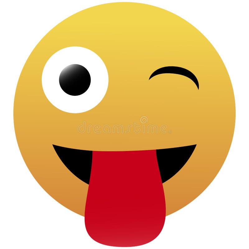 Crazy Emoji Tongue Out Stock Illustrations – 220 Crazy Emoji Tongue Out  Stock Illustrations, Vectors & Clipart - Dreamstime