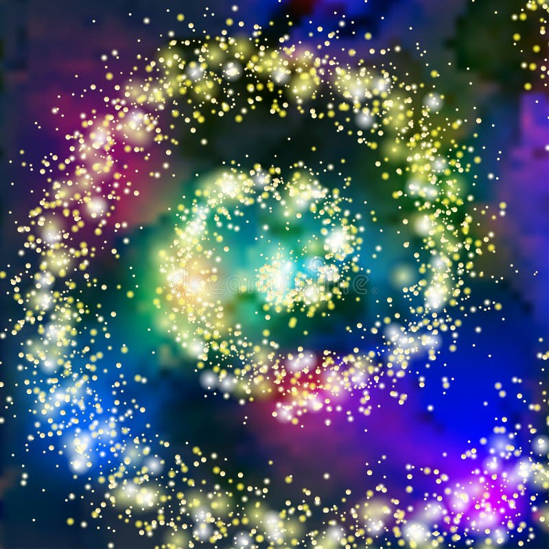 Download Vector Fantasy Cosmic Galaxy Background. Stock Vector ...