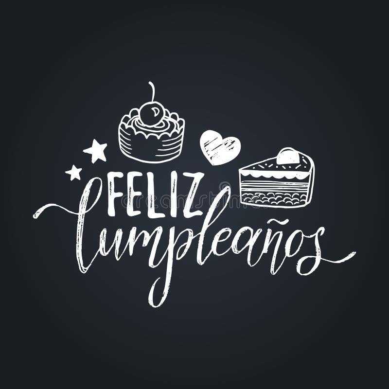 Download Vector Feliz Cumpleanos, Translated Happy Birthday ...