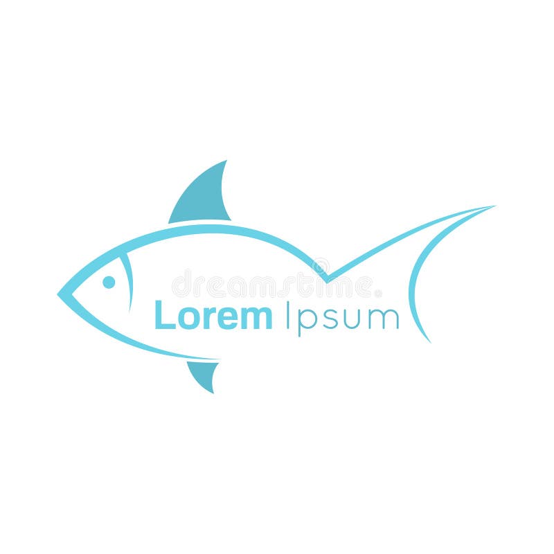 Vector fish icon stock vector. Illustration of creative - 209156315