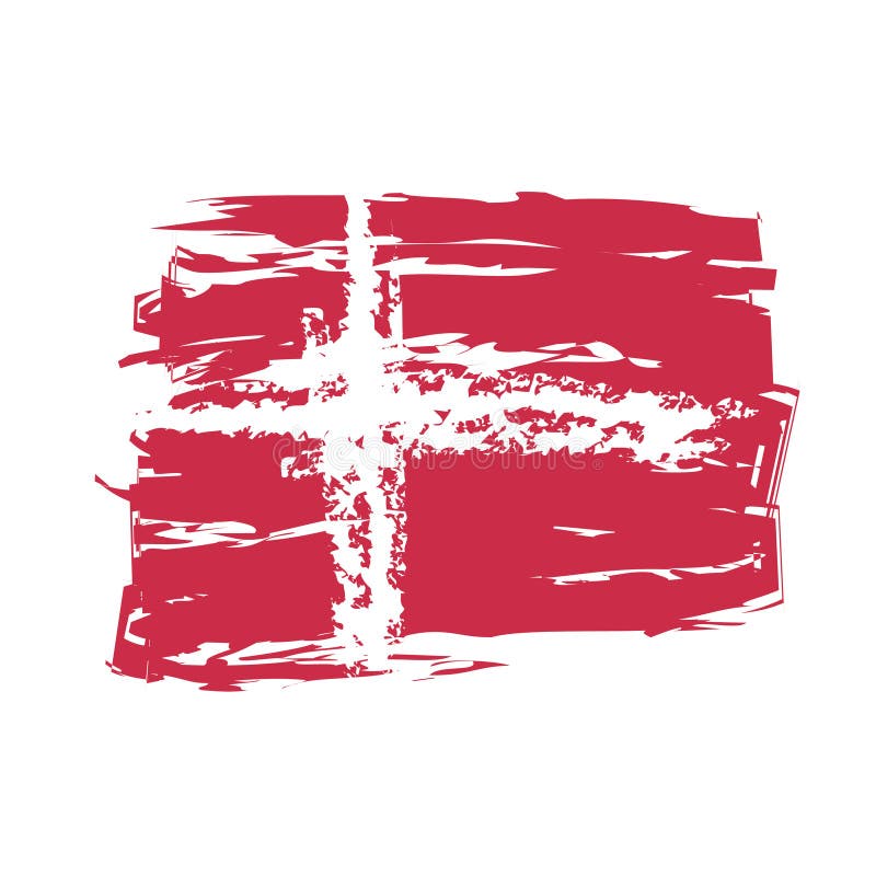Download Vector Flag Denmark stock vector. Illustration of banner ...