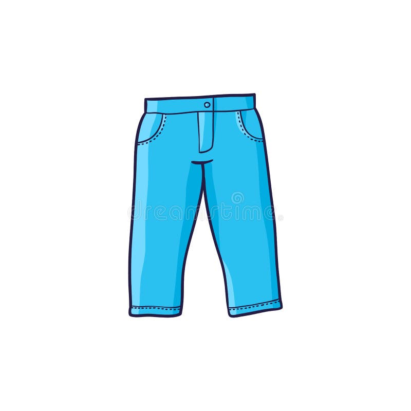 Child Blue Jeans Stock Illustrations 799 Child Blue Jeans Stock Illustrations Vectors Clipart Dreamstime