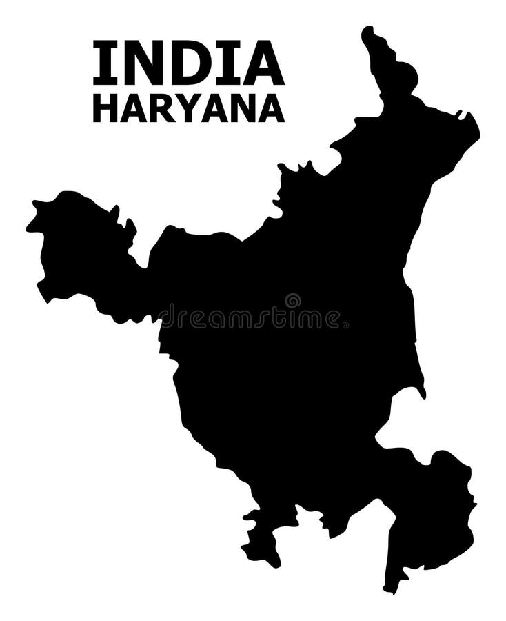Vector Flat Map of Haryana State with Caption Stock Vector - Illustration of geography, solid: 144240689 Vector Flat Map of Haryana State with Caption Stock Vector - Illustration of geography, solid: 144240689