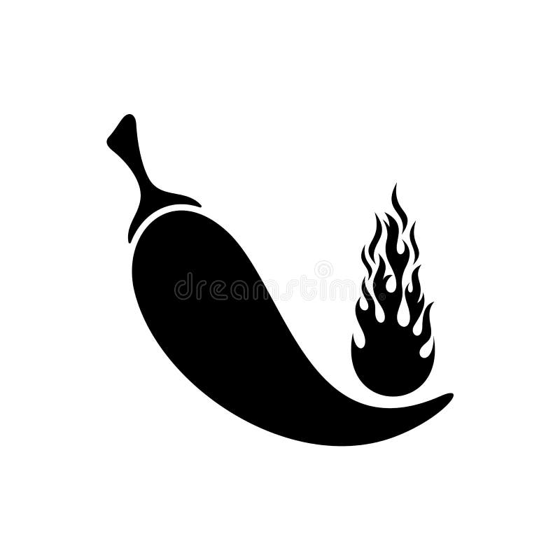 Black vector fire flame design element vector illustration © blumer1979  (#7789681)