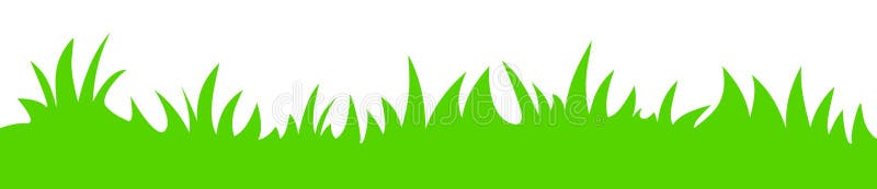 Green grass vector royalty free illustration