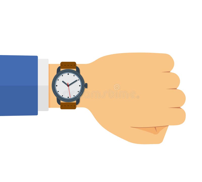 Cartoon Checking Watch Stock Illustrations – 387 Cartoon Checking Watch  Stock Illustrations, Vectors & Clipart - Dreamstime