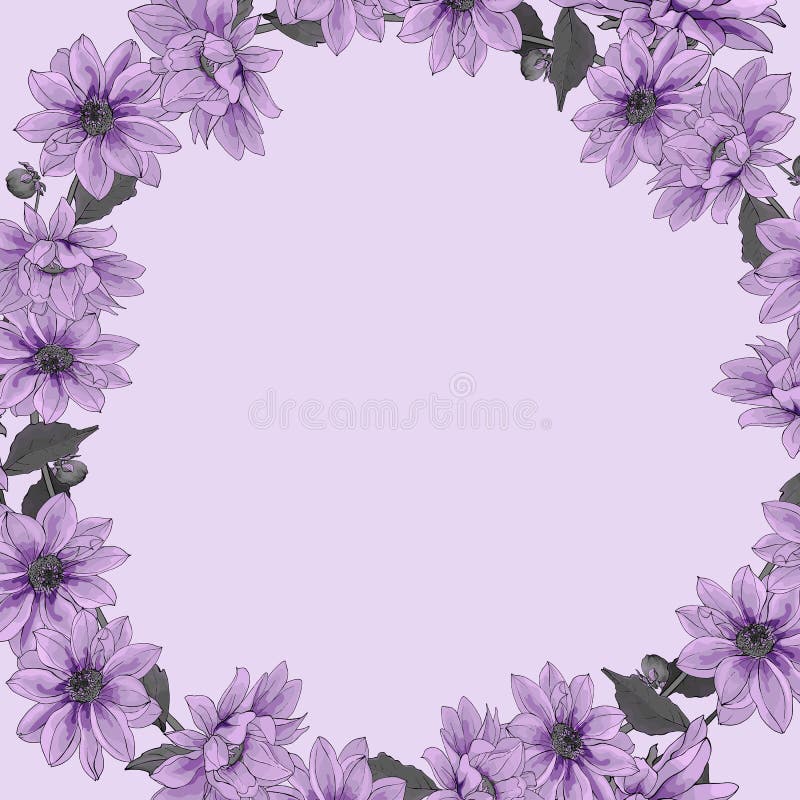 Khung hoa tím vector sẽ khiến cho bức ảnh của bạn trở nên nổi bật hơn bao giờ hết. Với những đường nét tinh tế và hình ảnh những bông hoa tím đầy sống động, khung hoa này không thể bỏ qua được trong bất kỳ thiết kế nào.