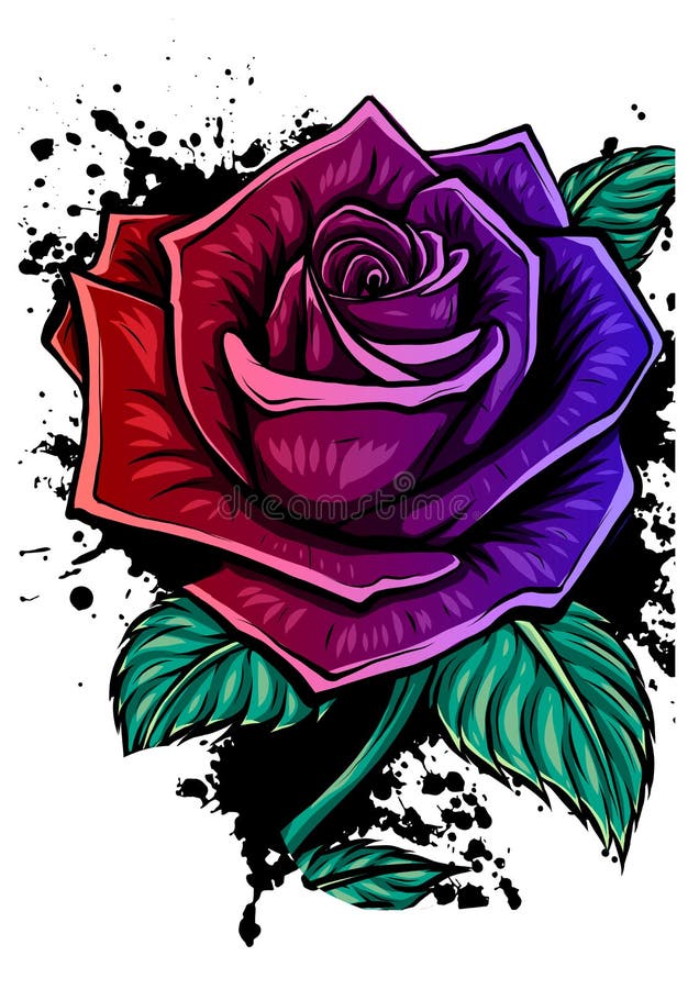 Pink Rose Bouquet Stock Illustrations – 94,681 Pink Rose Bouquet Stock ...