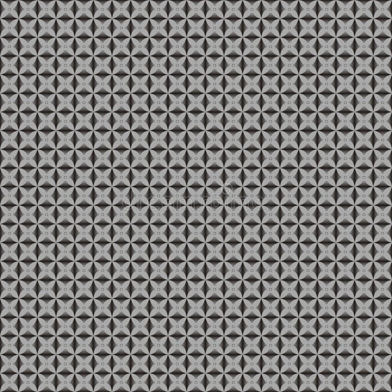 Vector of flower leaf metallic background