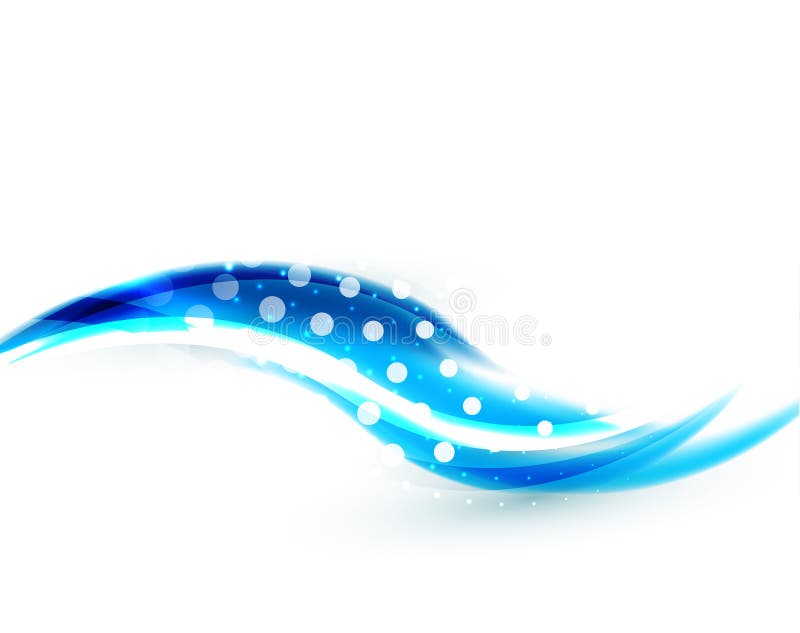 Vector flowing wave stock vector. Illustration of copy - 26087131