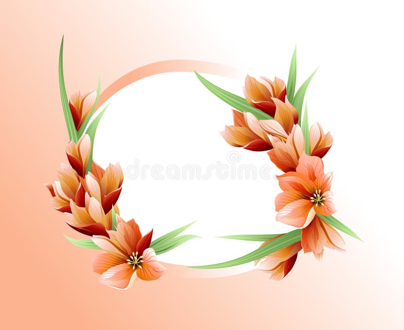 Vector frame background with Place for your text