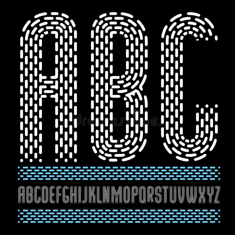 Vector funky kondensierte Hauptstadt englische Alphabet Buchstaben, abc Sammlung Rounded fett type font, script from a to z kann vektor abbildung