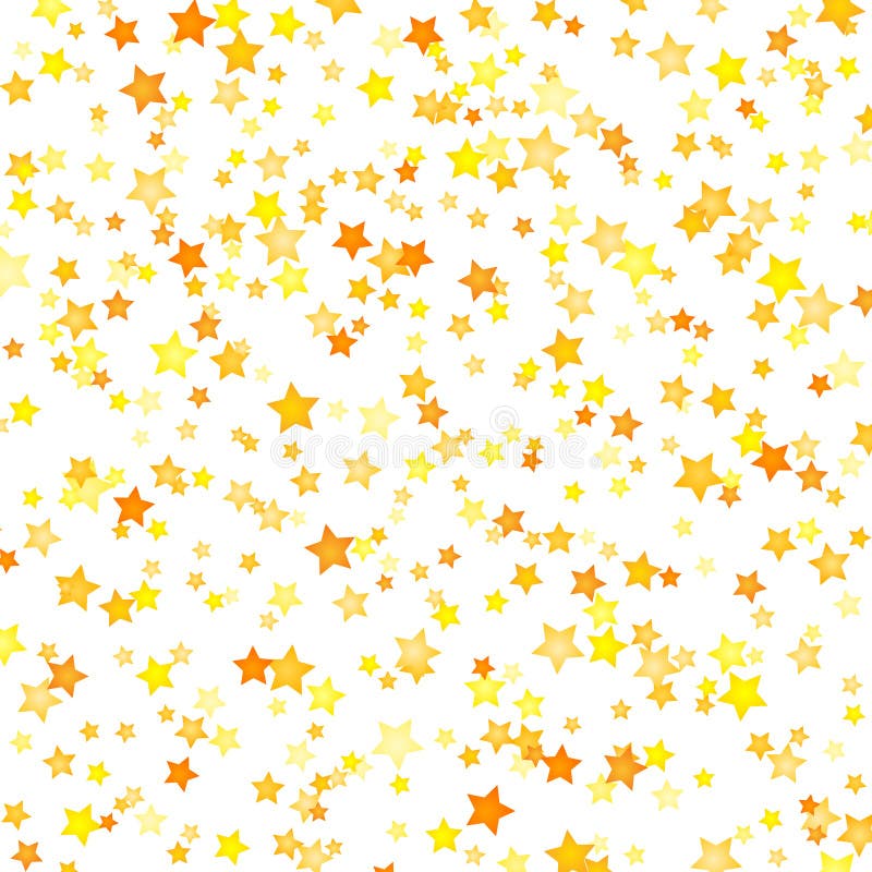 Vector gelbes Sternhintergrundelement in der flachen Art lizenzfreie abbildung