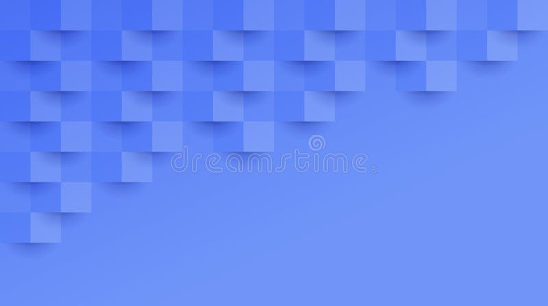 Blue geometric pattern, abstract background template. vector illustration
