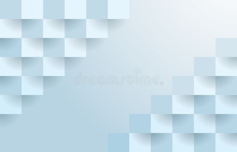 Light blue geometric pattern, abstract background template. royalty free illustration