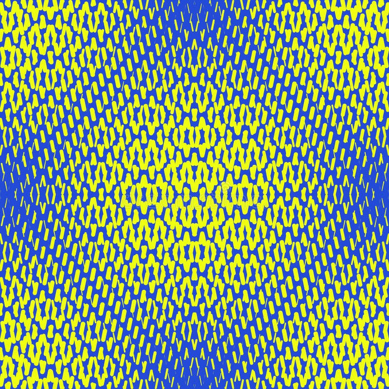 Vector geometric halftone seamless pattern. Bright sport style background