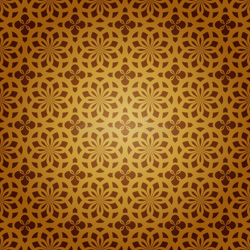 Vector Geometric Islamic Art stock illustration