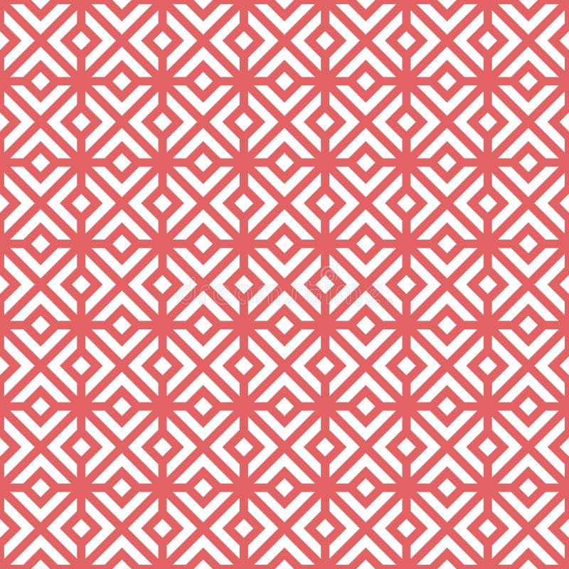 Vector geometric seamless pattern