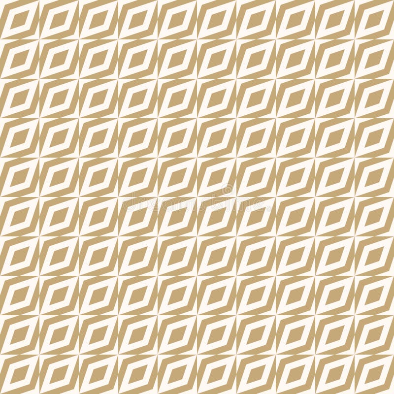 Vector geometric seamless pattern with checkered grid, repeat tiles, rhombuses royalty free illustration
