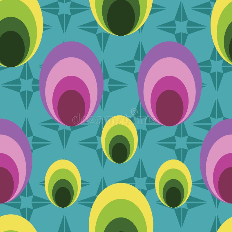 Vector geometrische naadloze patroonachtergrond stock illustratie Vector geometrische naadloze patroonachtergrond stock illustratie