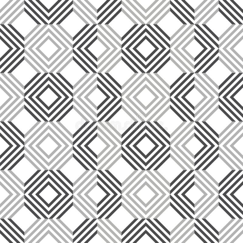 Vector geométrico del modelo ilustración del vector