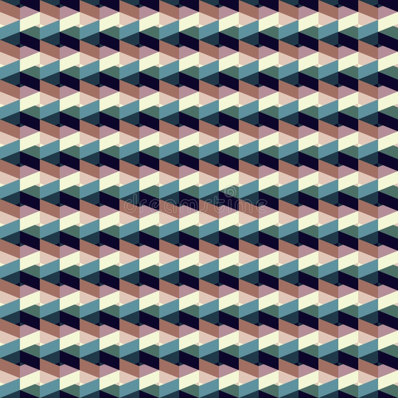 Vector geométrico del modelo stock de ilustración