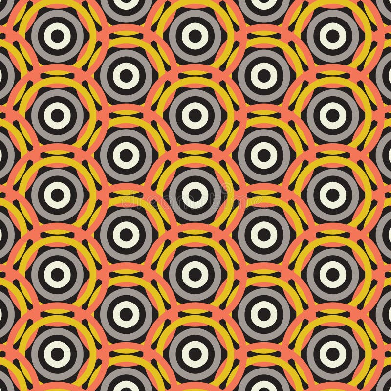 Vector geométrico del modelo ilustración del vector