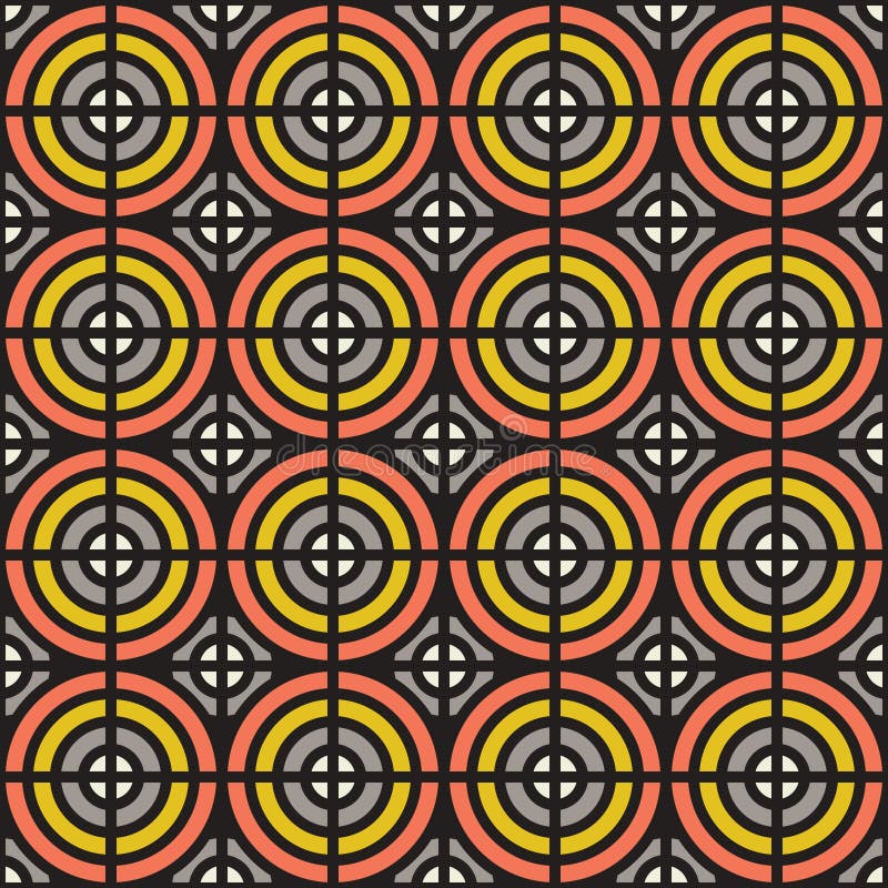 Vector geométrico del modelo stock de ilustración