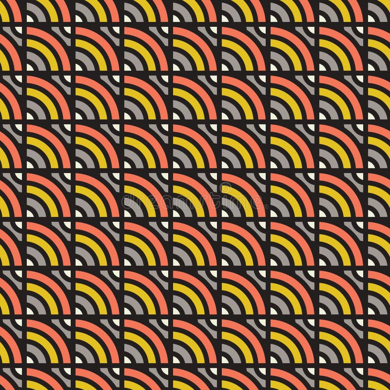 Vector geométrico del modelo ilustración del vector