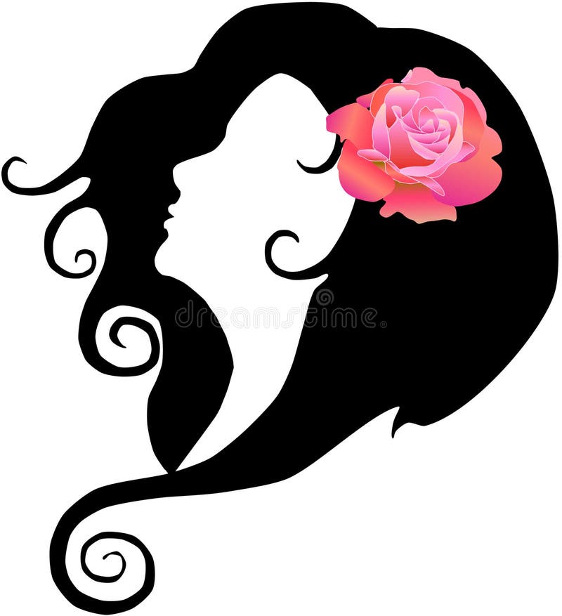 Girl Rose Vector Stock Illustrations 21,223 Girl Rose Vector Stock