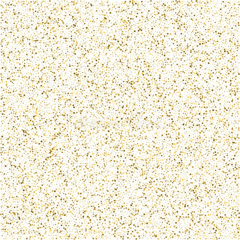 Cute Simple Golden Glitter Sprinkles Seamless Stock Vector (Royalty Free)  604948271